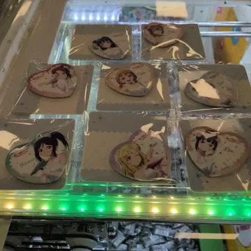 러브 라이브 선샤인 모리 판타지 하트형 캔뱃지 세트