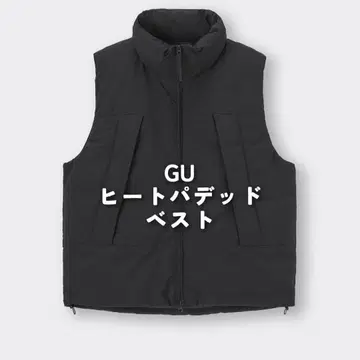 미사용 새상품 GU 히트 패디드 베스트 M