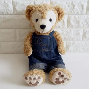 컨디션 최상 더피 봉제 인형 S & 데님 코스튬 의상 세트