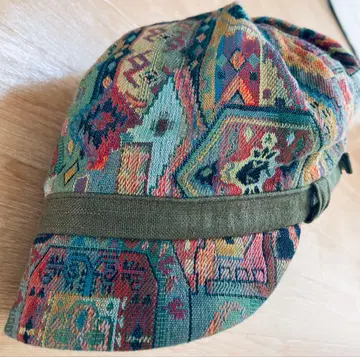 Ca4la 카시라 자카드 직물 코튼 라미 린넨 캡 모자