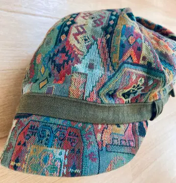 Ca4la 카시라 자카드 직물 코튼 라미 린넨 캡 모자