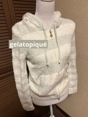 젤라또피케 보더 후드티 gelato pique 복슬복슬
