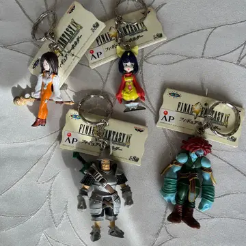 [ 미사용품 ] 파이널 판타지 IX 피규어 키링 4종