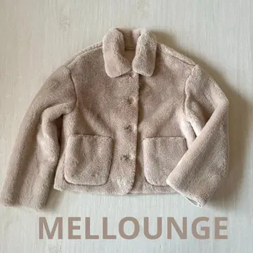 MELLOUNGE 퍼 자켓 한국 브랜드 M