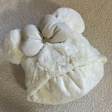 디즈니 미니 판초 화이트 담요
