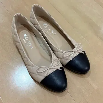 DIANA 펌프스 23cm 베이지/블랙