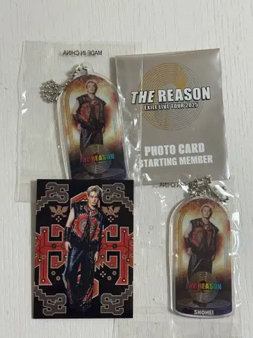 EXILE THE Reason SHONEI 포토 카드 키링