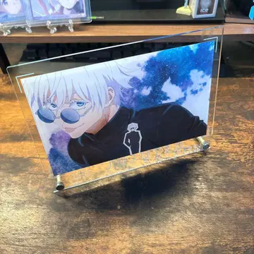 주술회전 고죠 사토루 아크릴 플레이트