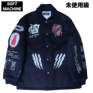 SOFTMACHINE 케이프 피아 바시티 자켓 파라오 로버트 드 니로