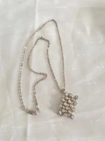 e.m. 이엠 롱 목걸이 SILVER925