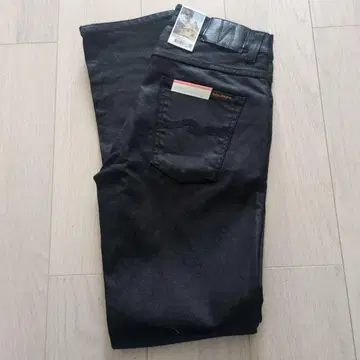 택 포함 새상품 누디진 그리팀 블랙 코팅 모델 w30