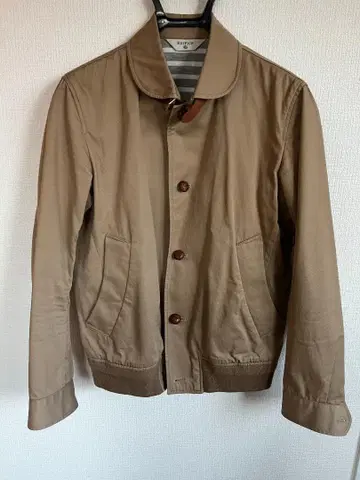 EDIFICE 베이지 둥근 카라 자켓