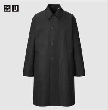 UNIQLO 스텐카라 코트 블랙