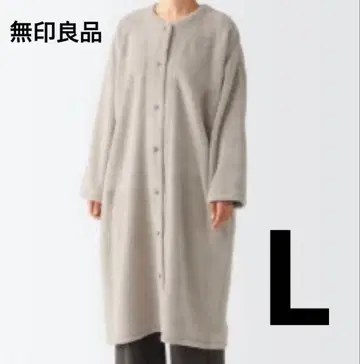 무인양품 착용 담요 롱 가디건 L 사이즈