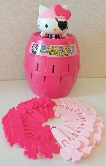 산리오 헬로키티 검은 수염 위기일발 타카라토미