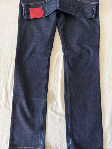 EDWIN 다크 블루 슬림 핏 데님