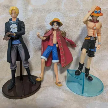 원피스 피규어 세트 루피 사보 에이스