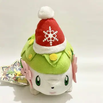 포켓몬 센터 산타 쉐이미 랜드 형태 크리스마스 봉제 인형