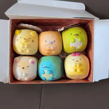 스미코구라시 치기리빵 마스코트 6개 세트