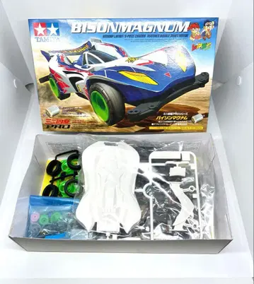 미사용 새상품 TAMIYA BISON MAGNUM 미니 사륜구동