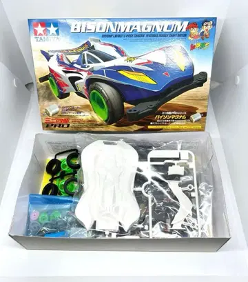 미사용 새상품 TAMIYA BISON MAGNUM 미니 사륜구동