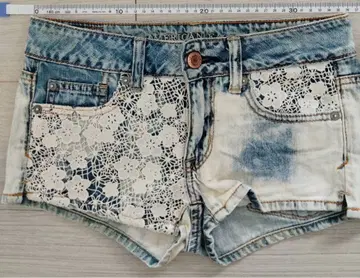 American Eagle 아메리칸 이글 데님 숏팬츠 00