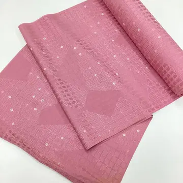 기모노 옷감, 코몬, 하바키, 리메이크 소재, 순수 실크 P48