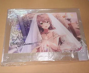 사쿠라 모리카오리 스틱 세레모니 빅 아크릴 보드 밀리언 라이브