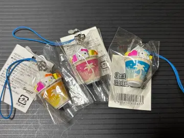 산리오 할로할로 버전 족자봉 3종 세트 미니스톱 한정판