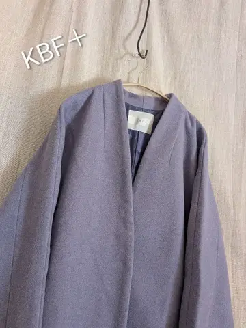 KBF 울 혼방 롱 코트 16500엔
