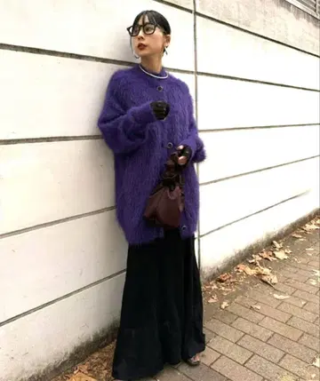 ameri FEATHER OVER CARDIGAN WITH VEST