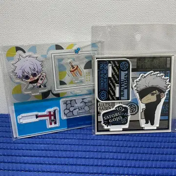 주술회전 고죠 사토루 대길 아크릴 디오라마 방과 후 아크릴 스탠드 세트