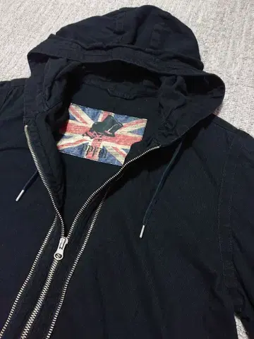 PPFM 페이튼 플레이스 트리플 지퍼 기믹 밀리터리 코트 블랙 L