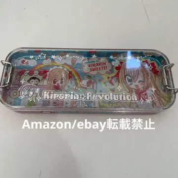 미사용품 키라링 레볼루션 캔 펜 케이스 헤이세이 레트로 챠오 부록