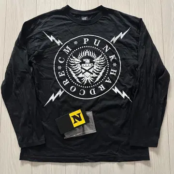 WWE CM PUNK 긴팔 T셔츠 암밴드 세트 L 사이즈