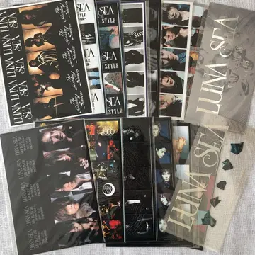LUNA SEA 스티커 앞뒤 합쳐 19개 미개봉 묶음 판매 LUNACY