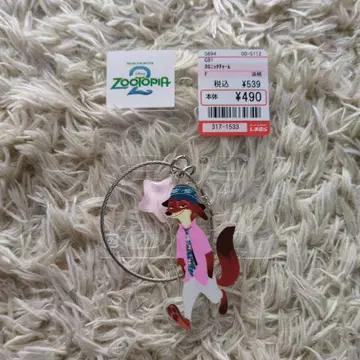 주토피아 닉 와일드 아크릴 키링