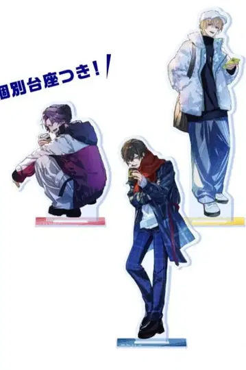 VOLTACTION 아크릴 디오라마 3점