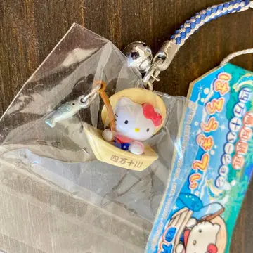 지역 한정 키티 고치 한정판 시만토 버전 스트랩 끈