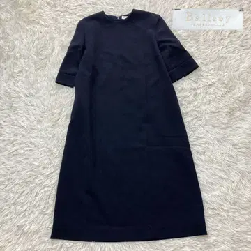 컨디션 최상 보르지 드라이 더블 크로스 I 라인 원피스 일본제