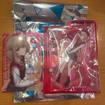 스시로 프로세카 콜라보 멀티 파우치 아즈사와 코하네 카드