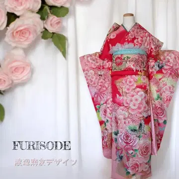 성인식 후리소데 풀세트 와타나베 마유 후리소데