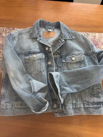 zara 블루 데님 자켓