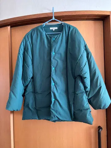 그린 퀼팅 다운 자켓 사이즈 2