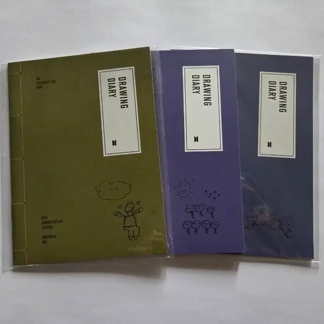 BTS 방탄소년단 2019 썸머패키지 랜덤 드로잉북