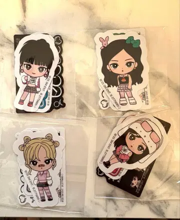 aespa 플레이크 스티커 가챠 컴플리트