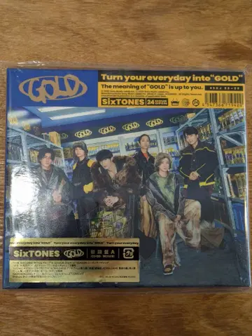 SixTONES GOLD 앨범 초회반 A