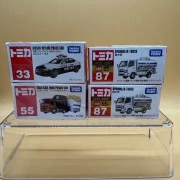 토미카 미개봉 새상품 4점 세트