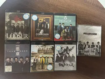 TEAM NACS 뮤지컬 블루레이 7세트