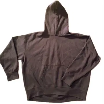 RAG MACHINE 브라운 후드티 L